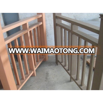 easy install wpc bridge rail/railing/handrail